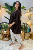 Made in Italy Santos Artist Smock Coffee Bean /10 =